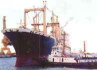 Thai seaport