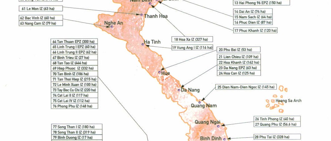 Vietnam Industrial and Export Zones