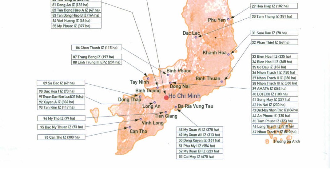 Vietnam Industrial and Export Zones