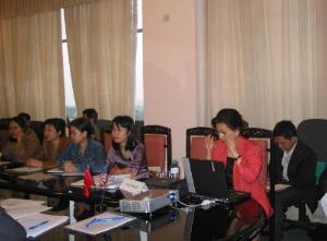 Soraya Runckel at the workshop