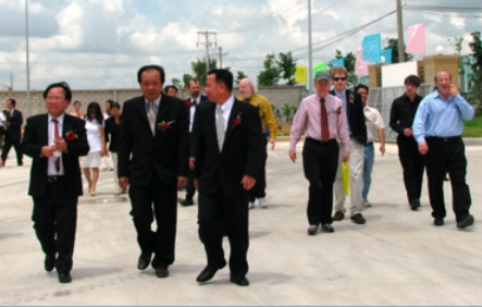 the opening of the factory in Binh Duong